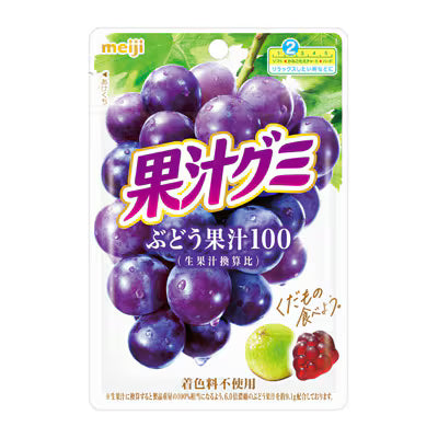 Fruit Juice Gummy Grape Flavor