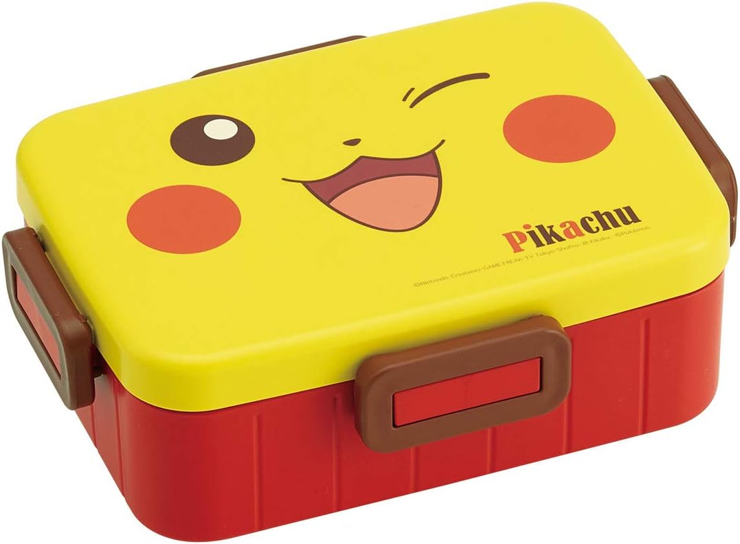 Bento Box 4 Locking Points 650ml Pikachu YZFL7AG