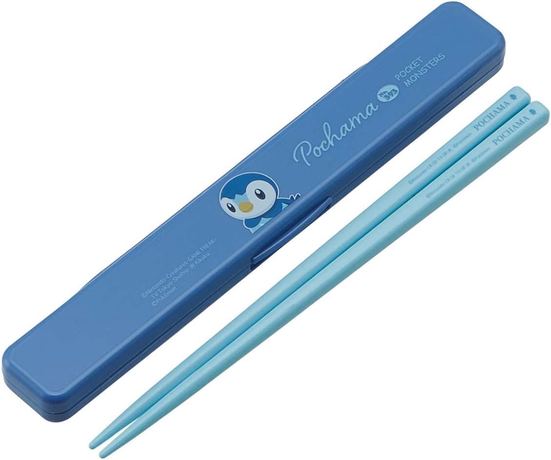 Pikachu Chopsticks with Case (Made in Japan)