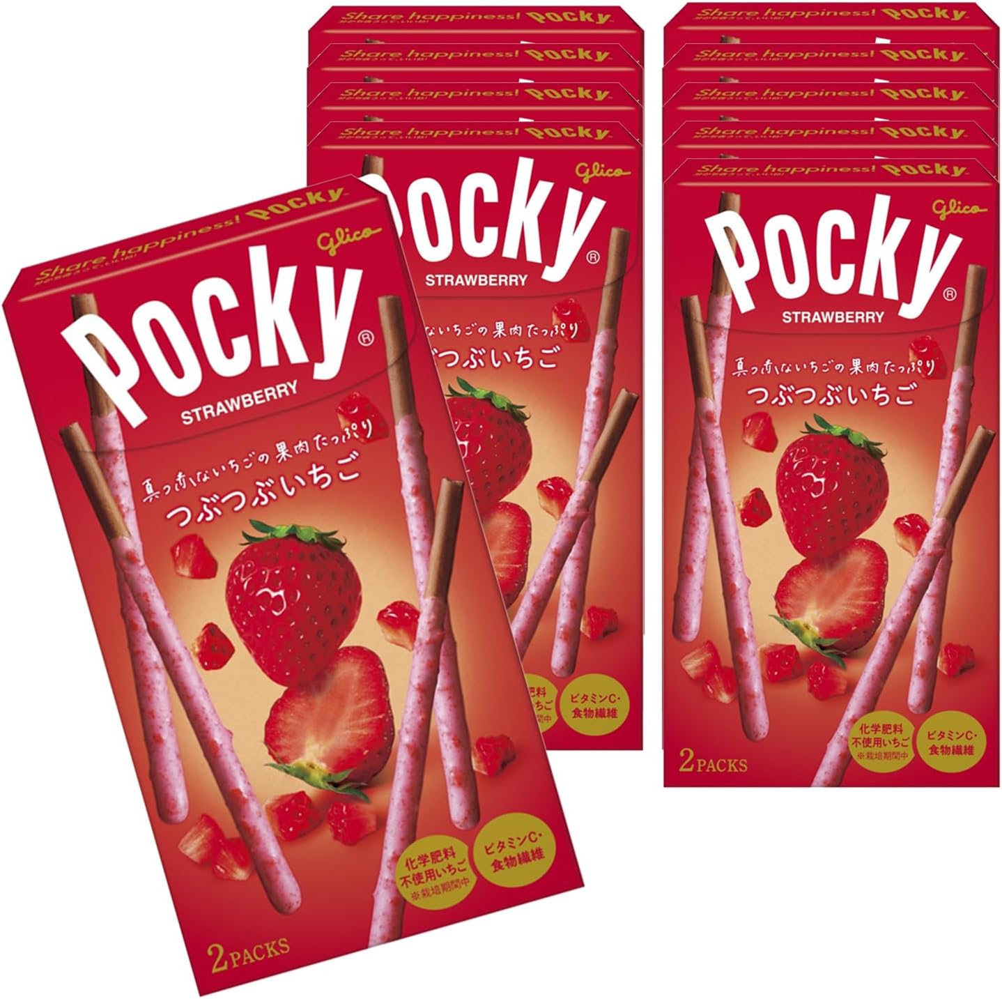 Pocky Crushed Strawberry x10
