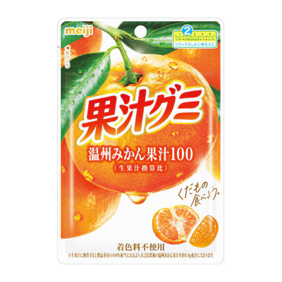 Fruit Juice Gummy Mandarin Flavor Unshiu