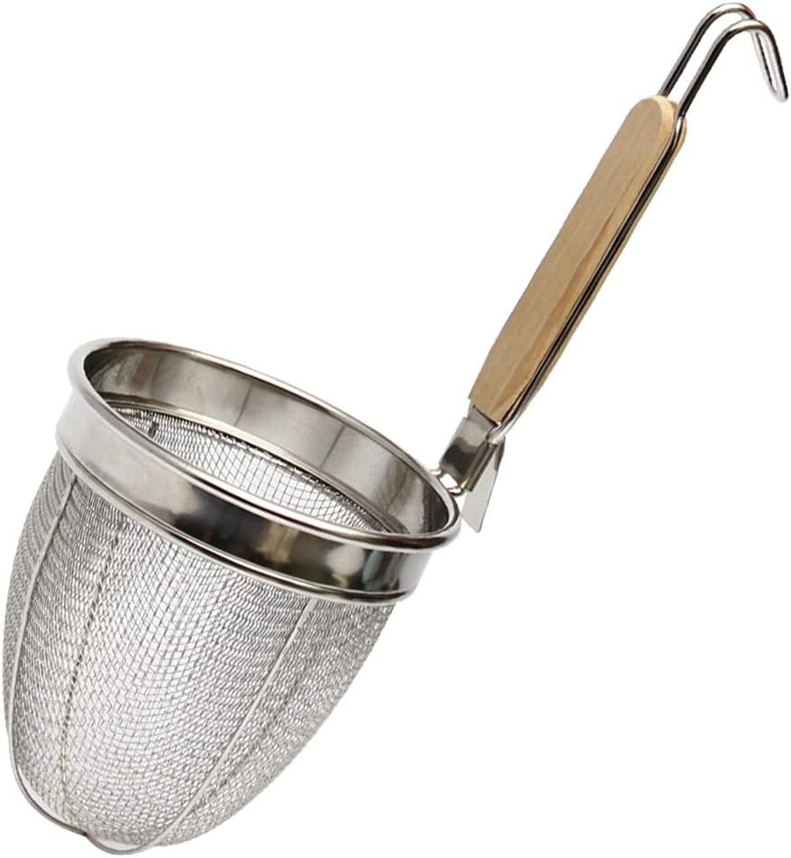 Noodle strainer with frame