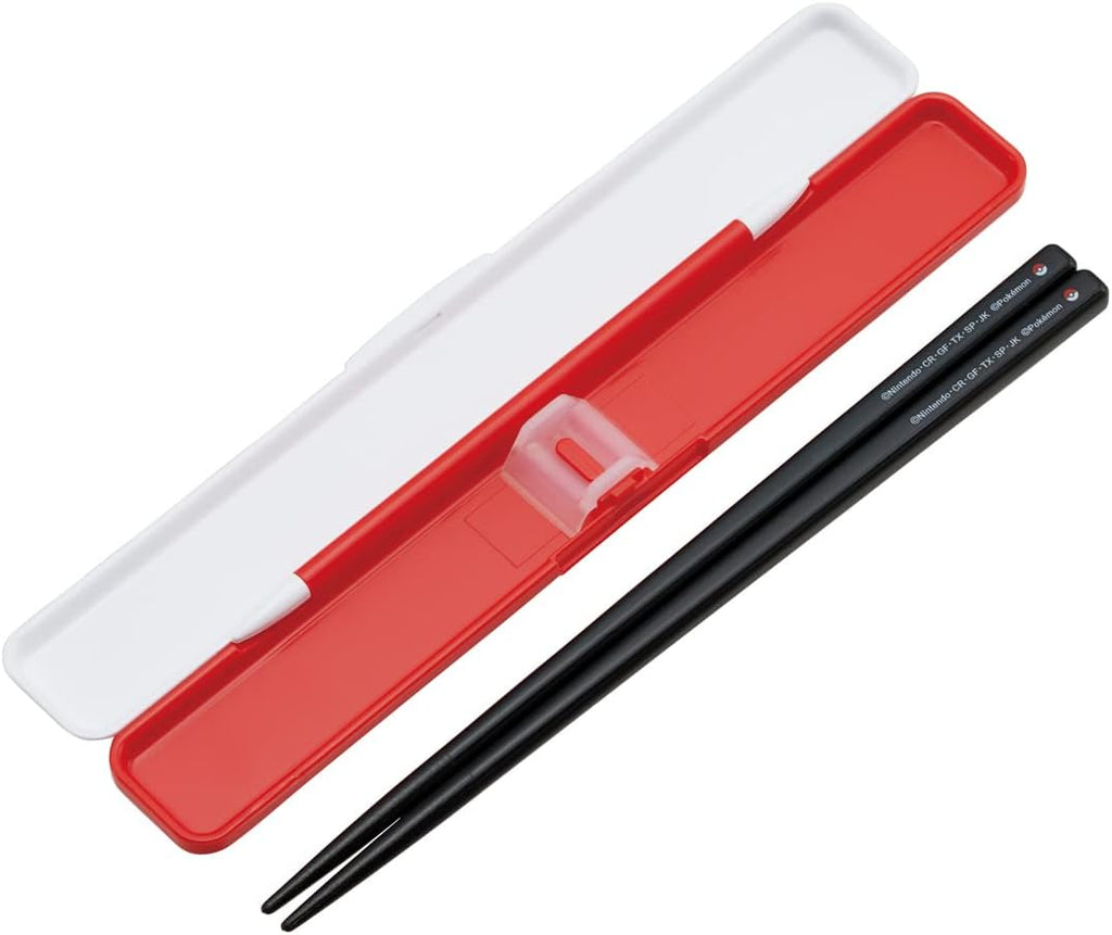 Pikachu Chopsticks with Case (Made in Japan)