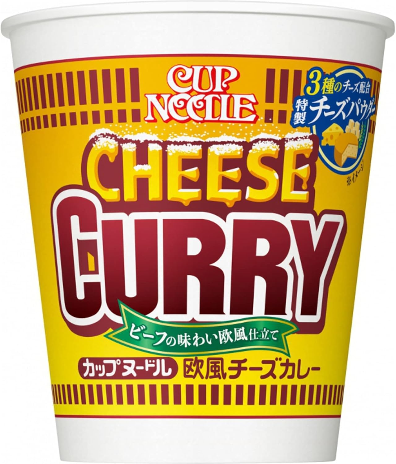 Cup Noodle Curry with Cheese