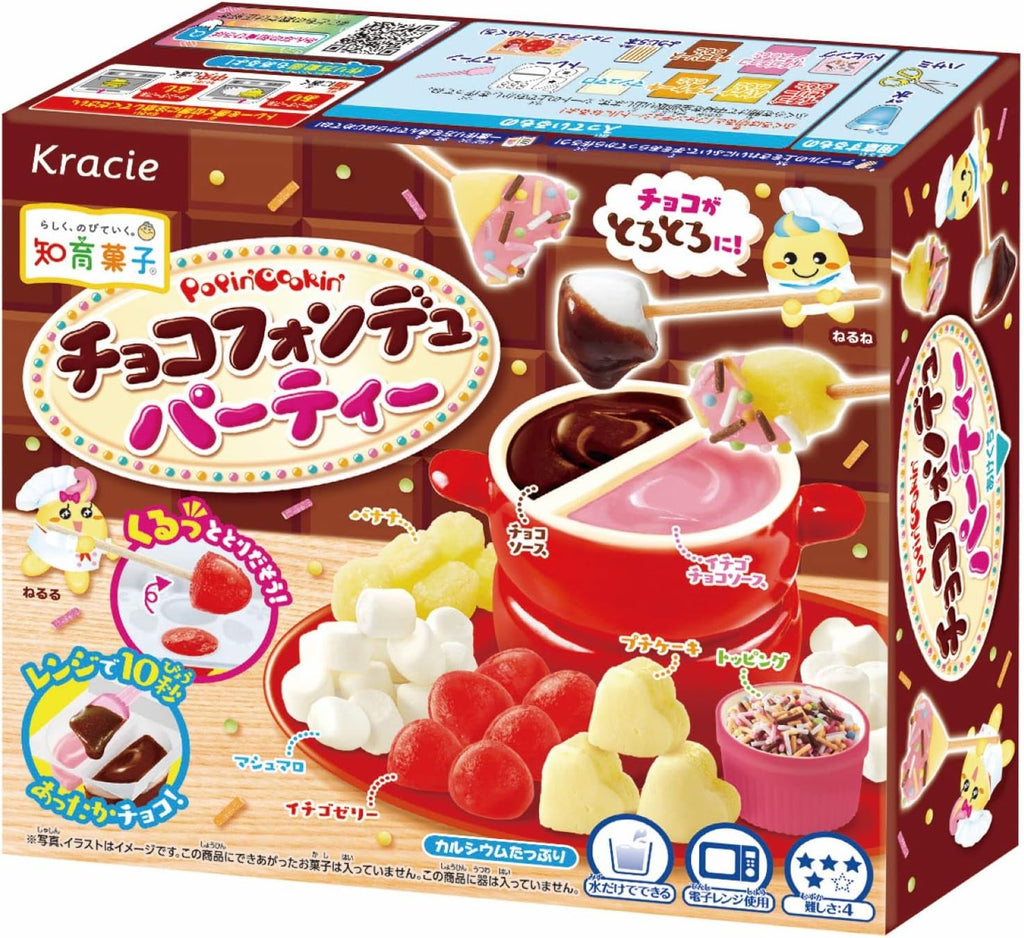 Poppin' Cookin' Chocolate Fondue Party