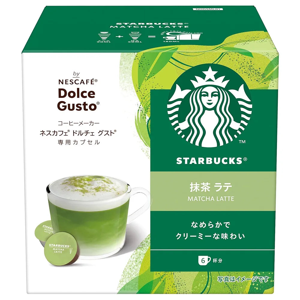 Capsule Nescafé Dolce Gusto Starbuck Matcha Latte - 12 Capsules pour une Saveur Exquise
