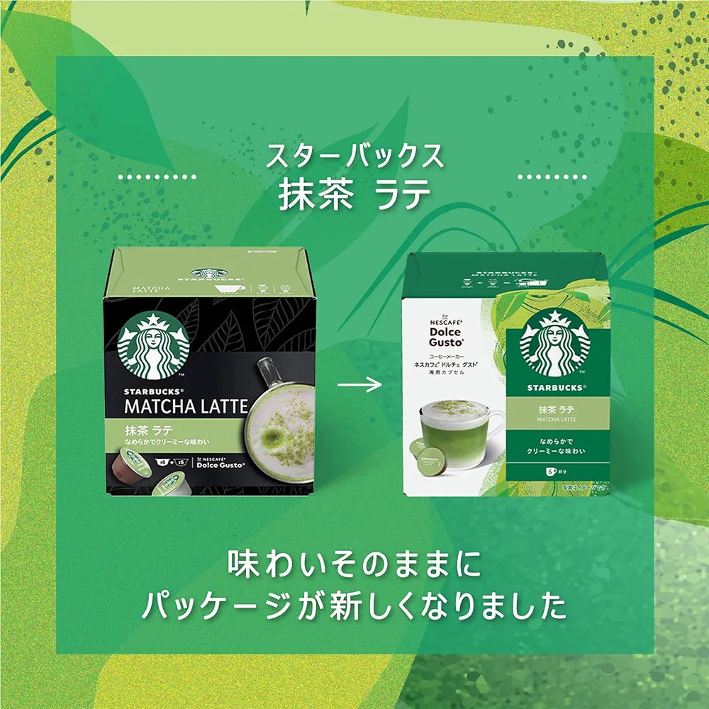 Capsule Nescafé Dolce Gusto Starbuck Matcha Latte - 12 Capsules pour une Saveur Exquise