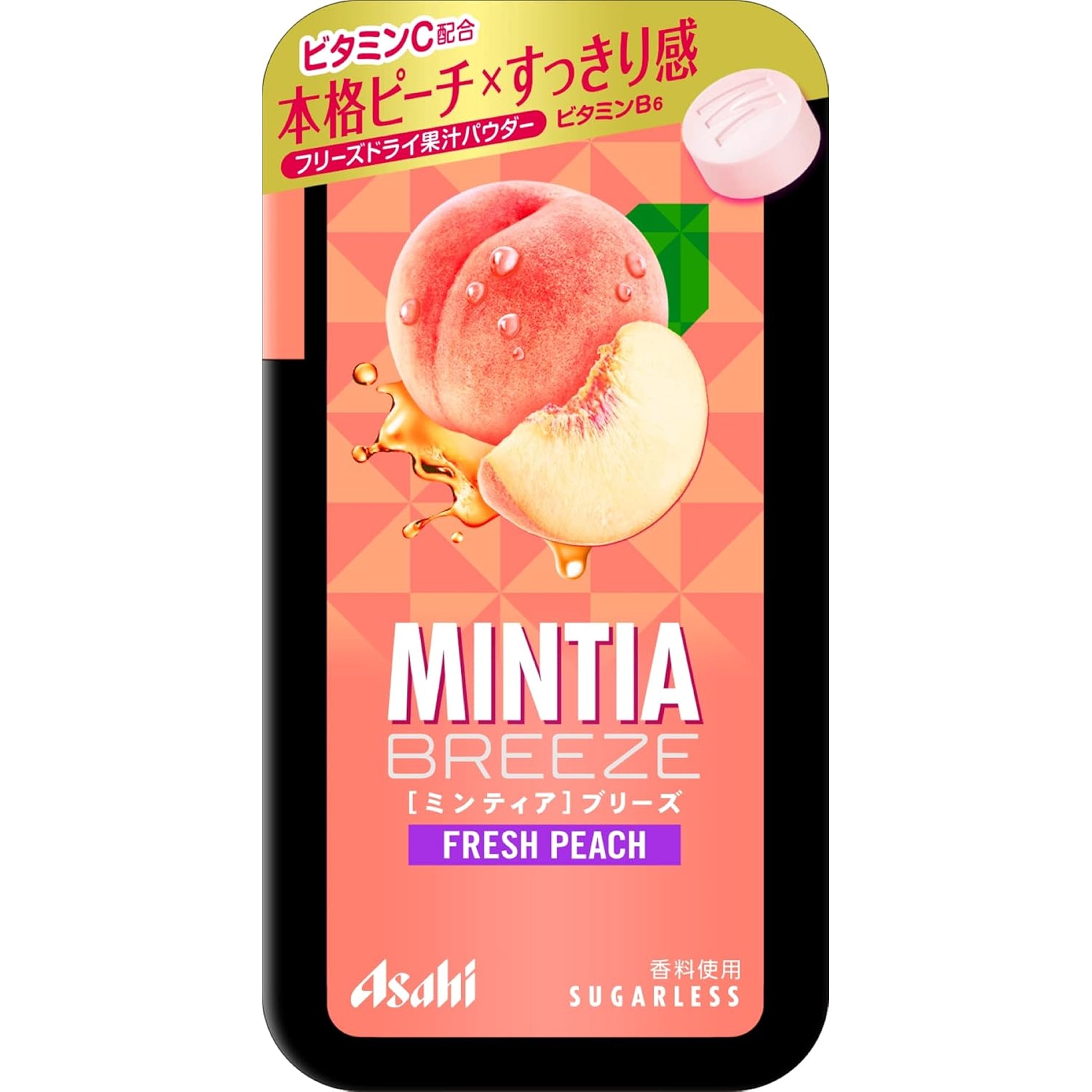 Mintia Breeze Fresh Peach x8